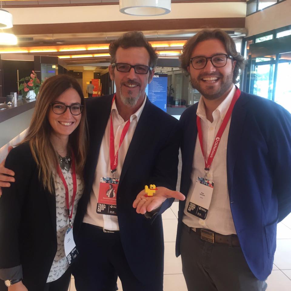 OkDay 17: Veronica Giovannone e Diego Alessandri con Germano Lanzoni